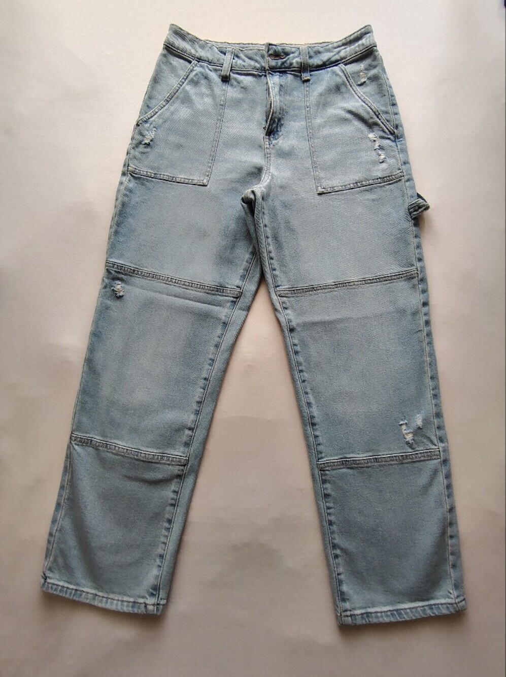 SO Women's Light Blue Carpenter Jeans Size 11.
